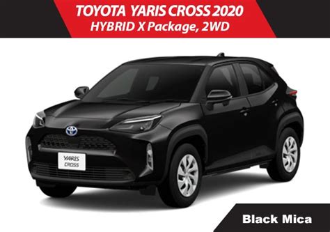 Latest ads new ads most hit ads price: Toyota Yaris Cross SUV/ 4WD 2020 model in Black Mica ...