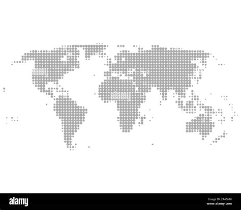 Map Of World Stock Photo Alamy