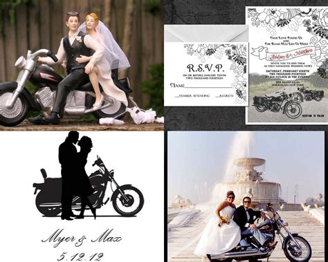 Audacious Motorcycle Wedding Invitations Can Change The Whole Scene