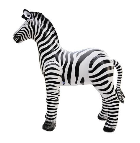 Jet Creations Inflatable Zebra Stuffed Animals Educational Birthday