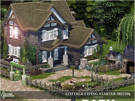 Cottage Living 5bd Start Mod Sims 4 Mod Mod For Sims 4
