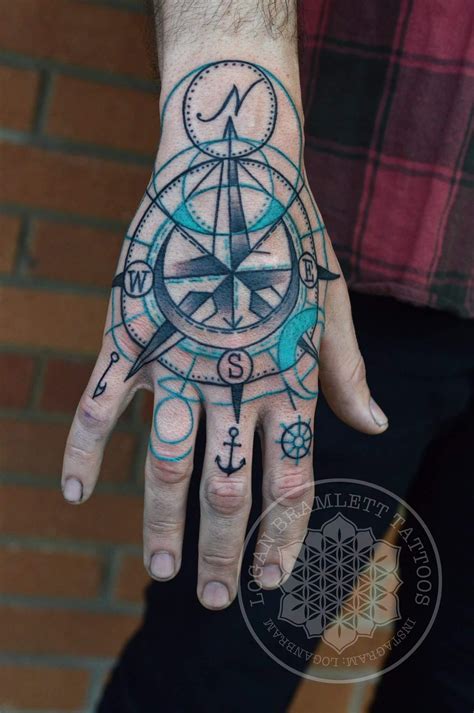 Abstractstylized Compass By Me Logan Bramlett Wanderlust Tattoo