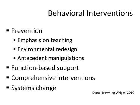 Ppt Intervening With Students With Problematic Behaviors Powerpoint