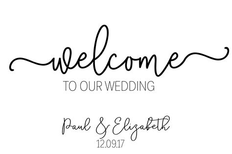 Wedding Welcome Sign Welcome Wedding Sign Modern Welcome