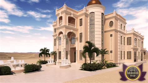 Luxury Arabic Villa Exterior From Antonovich Design By Luxury