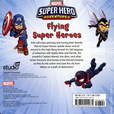 Marvel Super Hero Adventures Flying Super Heroes Hc 2019 Studio Fun A