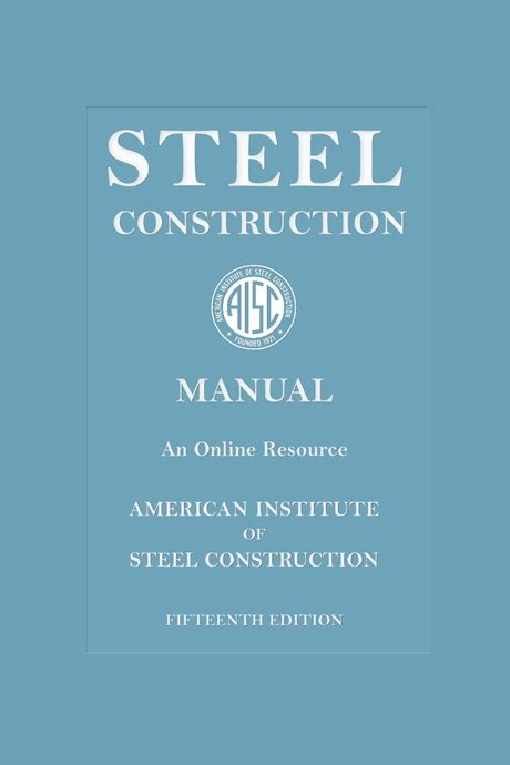 Steel Construction Manual 15th Ed