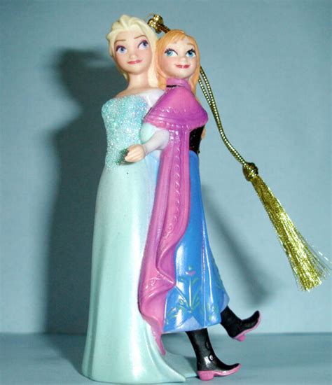 Lenox Disney Frozen Elsa And Anna Christmas Ornament New In Box Ebay