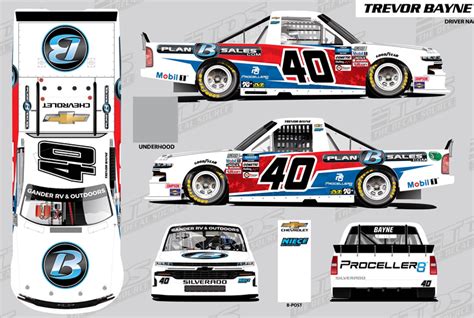 Childhood collection of 1:64 scale nascar diecast part 3! 2020 Trevor Bayne #40 Plan B Sales NASCAR Truck 1/64 Diecast