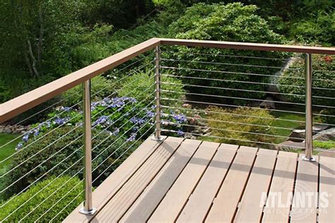 In order to accomplish a solid connection you will be required to install blocking into the framing to provide a stable foundation for the posts. Atlantis Cable Railing | Stainless Styeel Cable Rail System