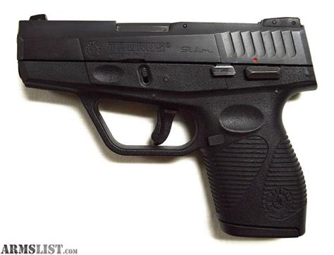 Armslist For Sale Used Taurus Pt740 Slim 40sandw W1 Mag