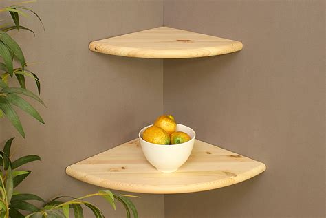 Corner Floating Shelves Wood Double Deal Mastershelf