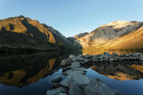 Convict Lake At Sunrise California Photograph By Adam Jones Fine Art