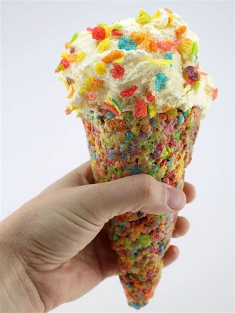 We Yabba Dabba Doo Want This Cereal Cone Get The Recipe From Dude
