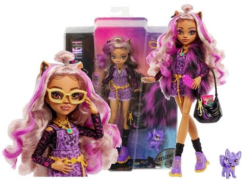 Lalka Monster High Clawdeen Wolf Akcesoria Hhk Allegro Pl