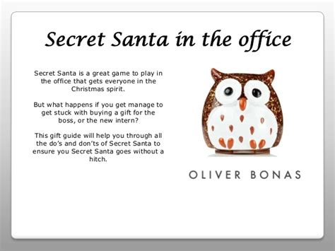 Secret Santa In The Office