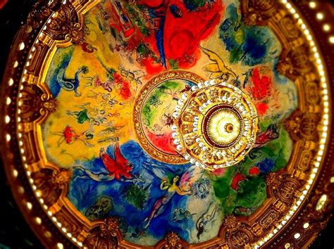 Marc chagall this is a marc chagall limited edition lithograph titled paris opera ceiling. Paris Opera House Chandelier | ... garnier ceiling chegall ...