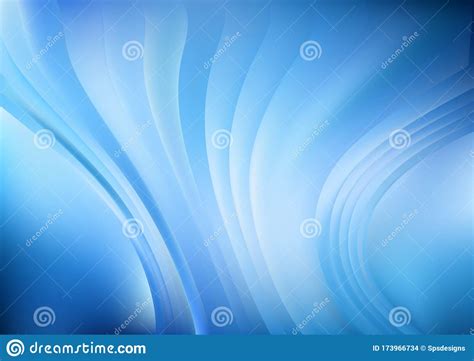Blue Azure Digital Background Vector Illustration Design Stock Vector