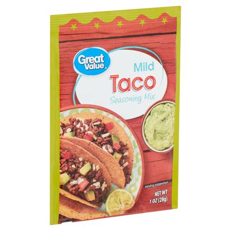 Great Value Mild Taco Seasoning Mix 1 Oz