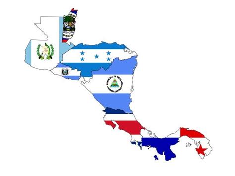 Países De América Central Y Sus Capitales Listas Y Mapas