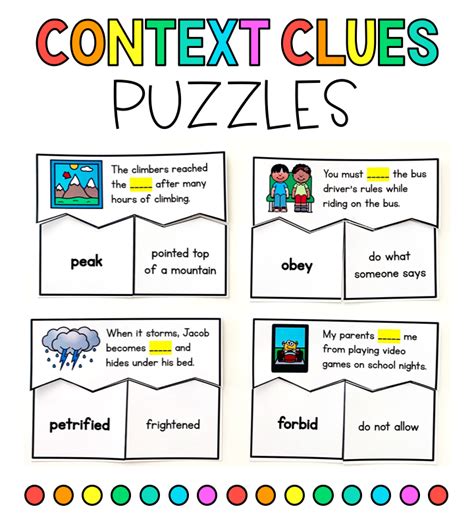 First Grade Context Clues Worksheets 1st Grade Thekidsworksheet