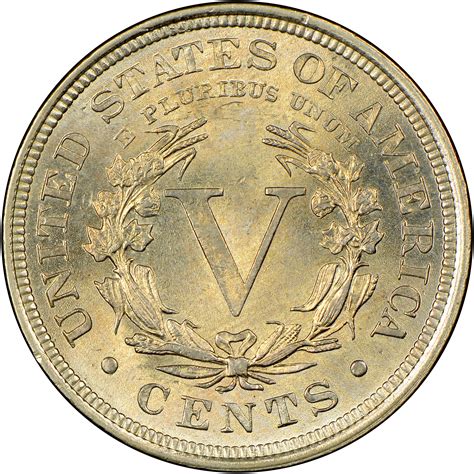 1905 5c Ms Liberty Head Five Cents Ngc