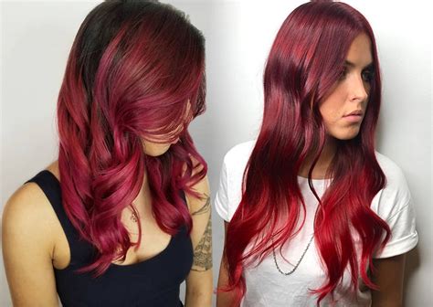 Look Ravishing With Bright Red Hair Dye