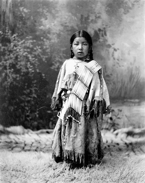 Dakota Sioux Girl 1899 Native American Children American Indian