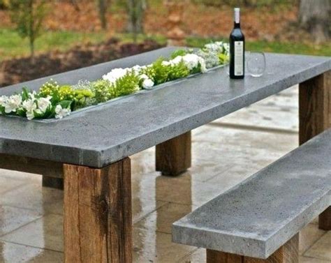 3 Easy Diy Cement Table Ideas For Your Patio Designs