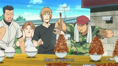 Silver Spoon Meat Is Justice Silver Spoons Penguin Snacks Anime