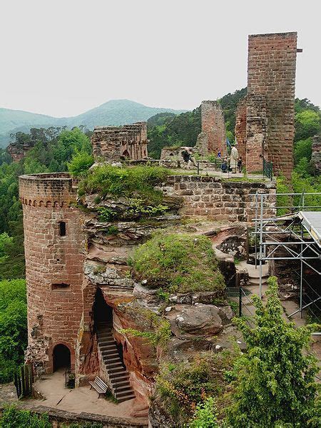 Altdahn Castle Burg Altdahn Is A Castle Ruin In The Palatinate Forest