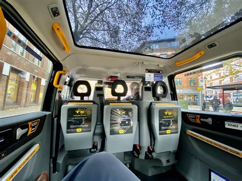 Inside The New London Electric Taxi Rlondon