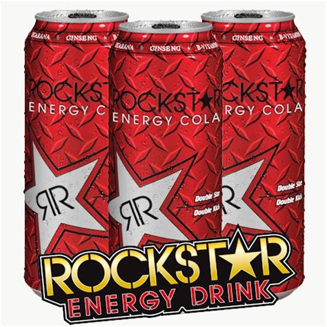 Rockstar Energy Drink Cola 12x 500ml Rock Colax12 From Watercoolinguk