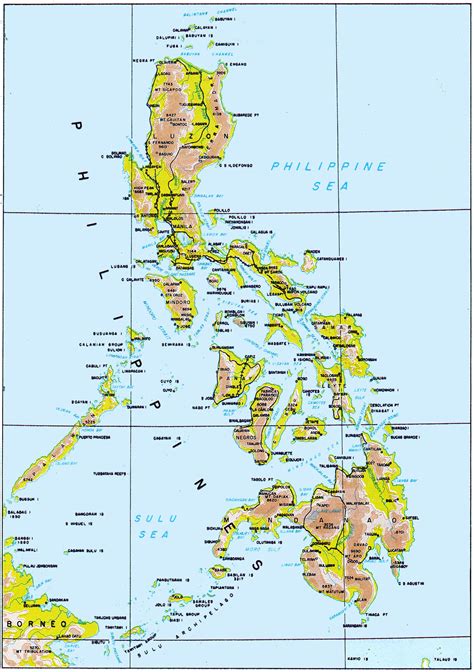 Philippines Map World World Maps