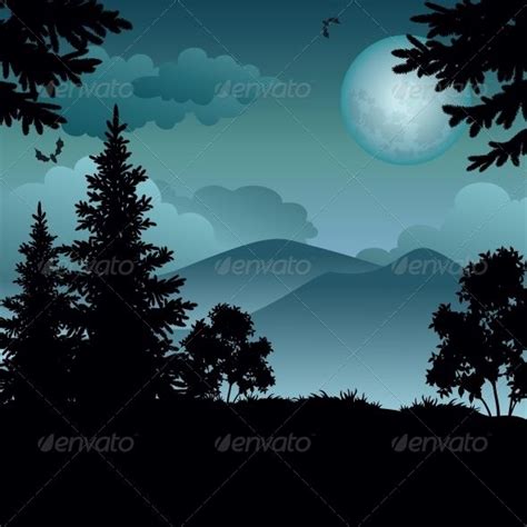 Free Free 54 Mountain Moon Svg SVG PNG EPS DXF File