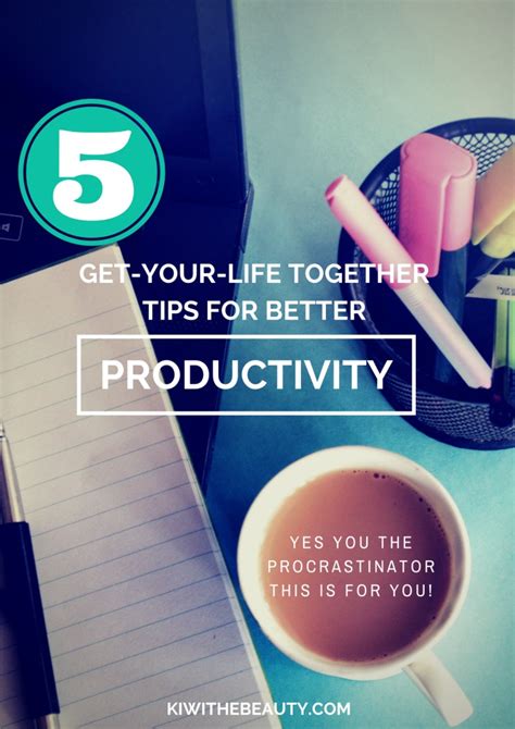 Once i get this project done, i'll get my life together. all this suggests that when we get the urge to get. 5 Get Your Life Together Tips For Better Productivity ...