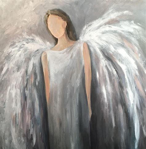 Angel Painting Abstract Angel Watercolor Angel Angel Painting