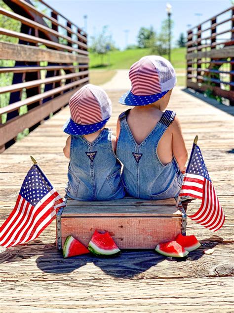 Boys 4th Of July Photoshoot Baby Boy Newborn Photography Baby Girl