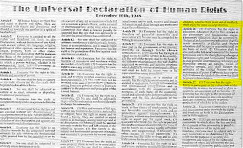 The Universal Declaration Of Human Rights The Formation Of The United