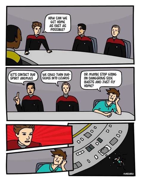 Voyager Star Trek Funny Star Trek Meme Star Trek Voyager