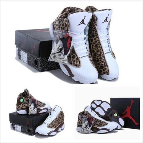 Loving This New Leopard Print Nike Air Jordan 13 Sneakers Pinterest