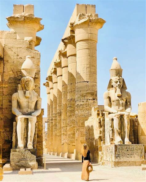 Luxor Thebes Was The Capital Of Egypt During The Dynasty Of The New