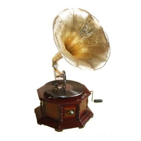 Antique Handcrafted Wooden Gramophone / Record Player | Gift Delivery ...