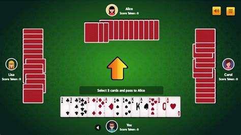 🕹️ Play Hearts Card Game Online Free Online Hearts Cards Video Game