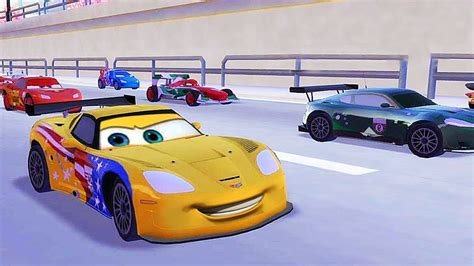 Cars 2 Funny Video Battle Race Racing With Jeff Gorvette Lightning