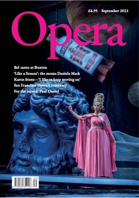 Current Issue Opera Magazine