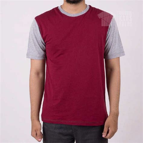 Lengan kop disebut juga dengan lengan puncak. Kaos Pendek Pecah Pola Nyaman dan Adem Bandung Kaos Polos