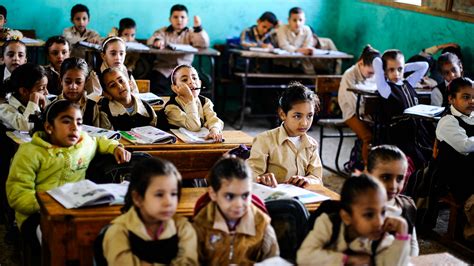 35 Of Egypts Middle School Students Are Illiterate Un Report