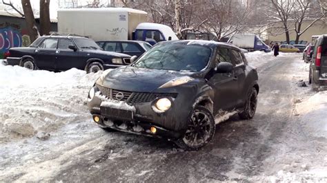 Nissan Juke 4wd Off Road In Snow Video Youtube
