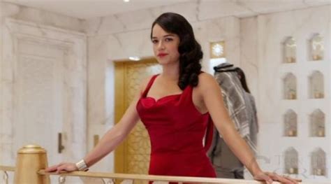 The Red Dress Of Michelle Rodriguez Of Fast And Furious 7 Spotern